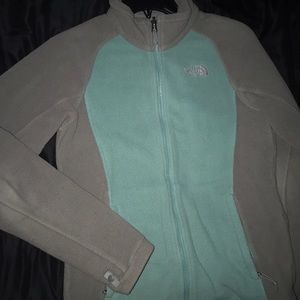 Fleece North Face Zip-up